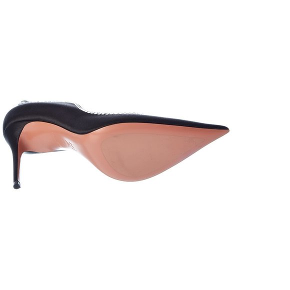 AMINA MUADDI Romy Satin Pump - Picture 4 of 6